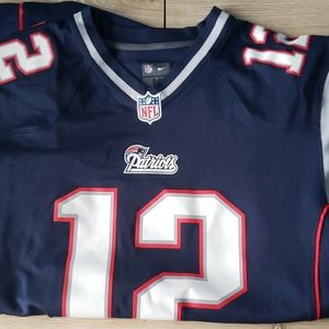 Tom Brady #12 Patriots jersey